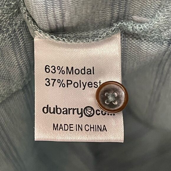 Dubarry Dress Ennis Cowl Neck 3/4 Sleeve Sage Green Size 36 - Picture 6 of 7